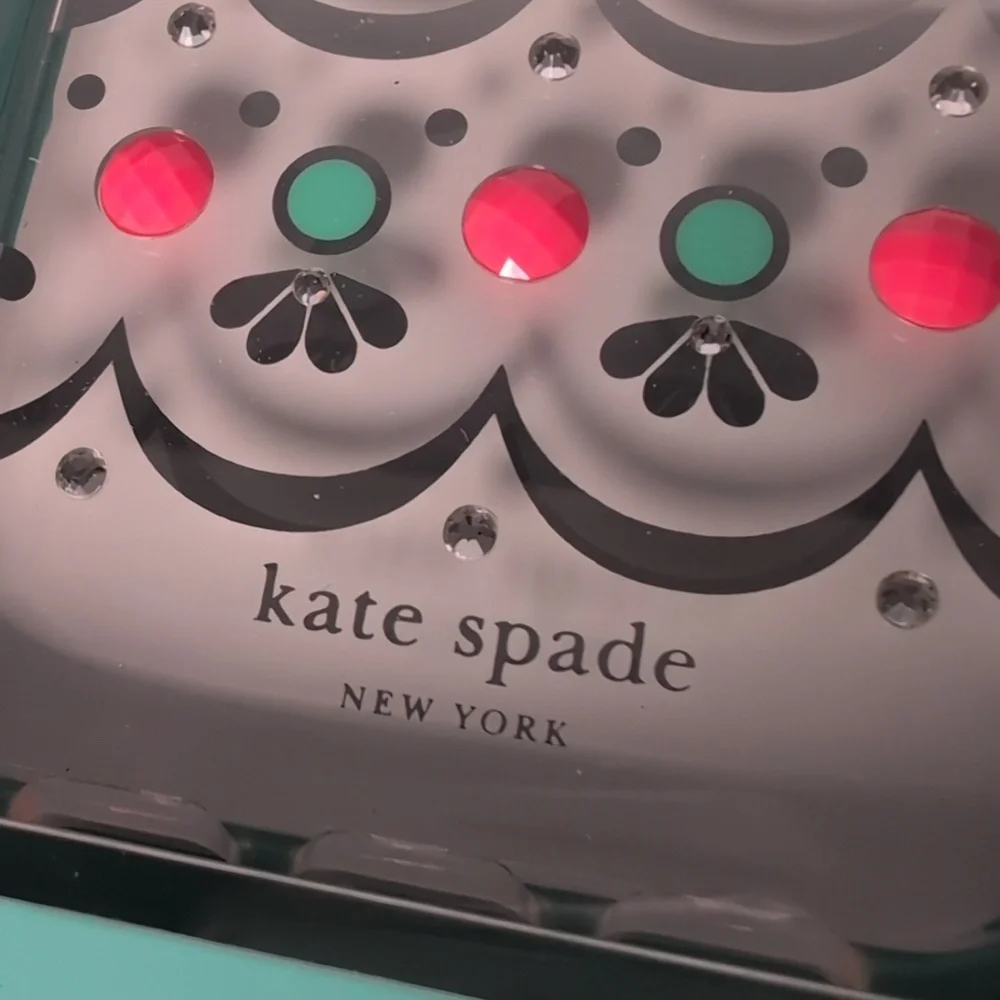 Kate Spade Embellished Clear iPhone XS/X Phone Case